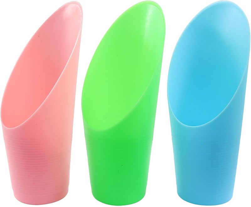 OSVJE 3 Pcs Bonsai Soil Scoops Plastic Garden Shovels Garden Tool, Colorful Mini Potting Scoops for Plant Succulent, Lightweight and Durable Design for Easy Gardening and Transplanting Tasks - Image 5